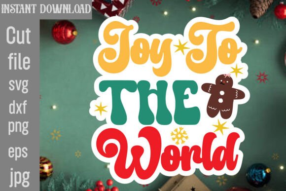 Joy to the World SVG Cut File